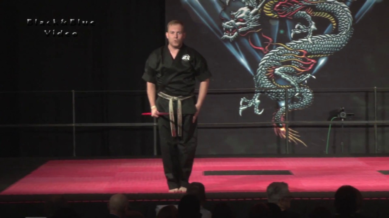 Nick Schneider Bo Kata 2017 Diamond Nationals Karate Tournament