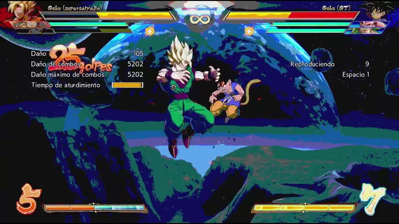 DbzF Goku ssj3 mix