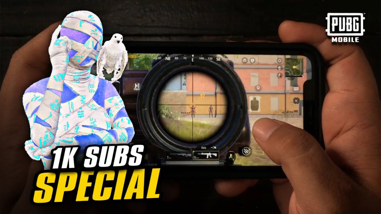 1K SPECIAL HANDCAM | 2 FINGER PUBG MOBILE GUIDE | PUBG MOBILE