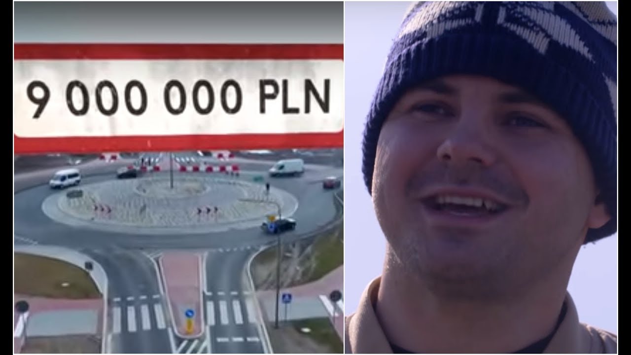 Nowe rondo za 9 mln zł wygląda jakby miało kilkanaście lat? [Absurdy drogowe]