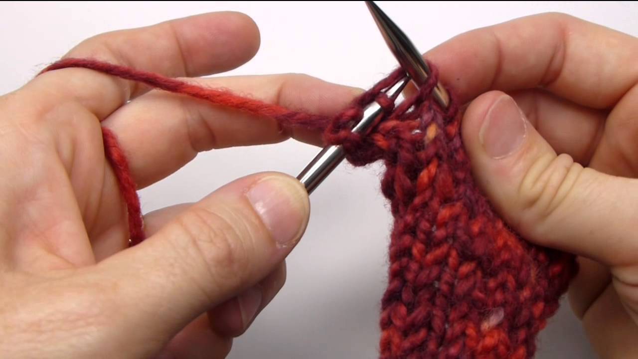 How to knit backwards - Technique Thursday #16