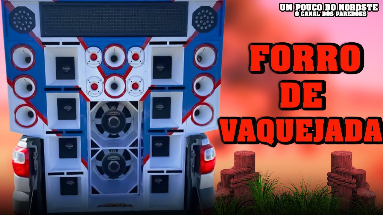 FORRO DE VAQUEJADA ANTIGAS PRA PAREDÃO MÉDIOS TOPADOS