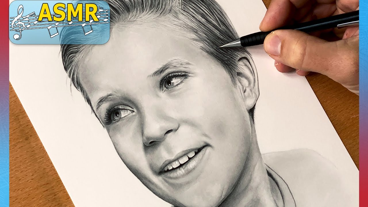 Gesicht zeichnen - Wie zeichnet man ein realistisches Portrait mit Bleistiften?