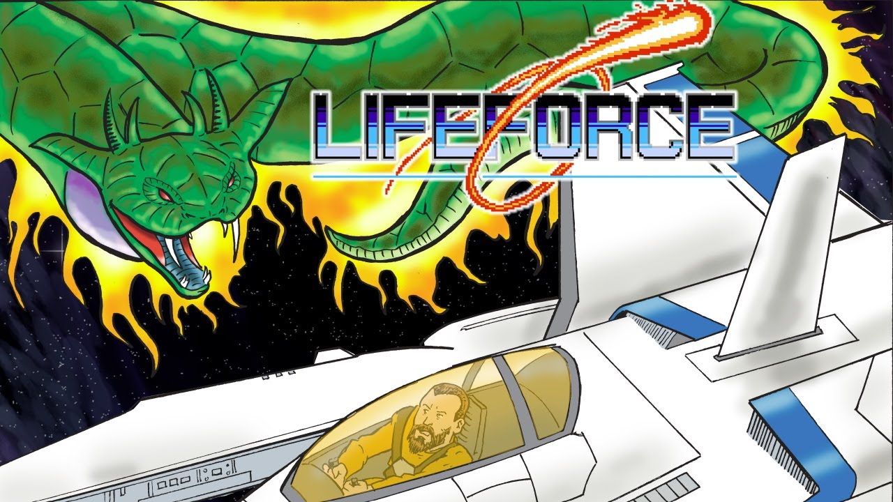 Life Force Revisited — то же название, другая игра (сравнение американских и японских аркадных ав...
