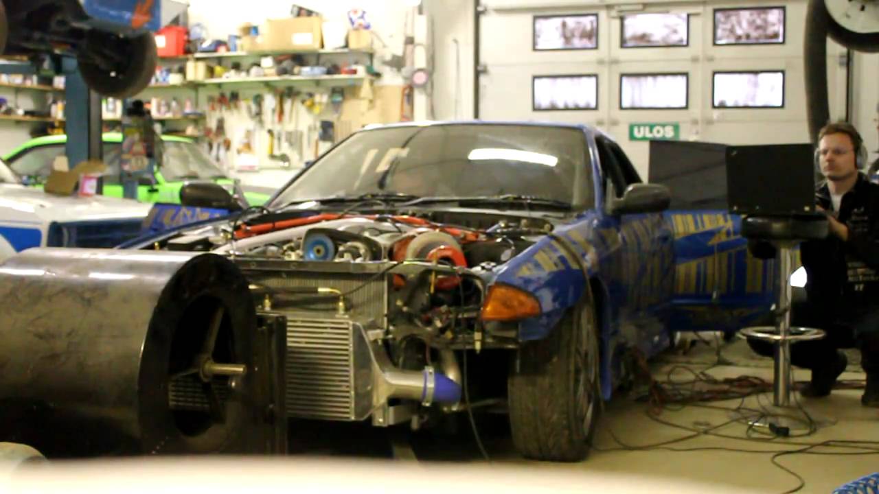 RB30DET Dyno run, 1bar 504hp