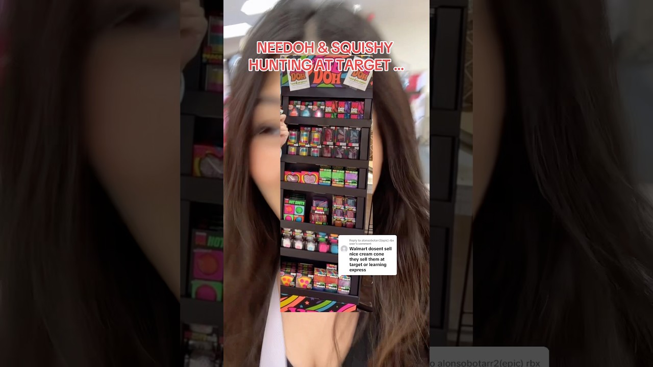 Поиск игрушек Needoh и Squishy в Target #needoh #squishy #squishyhunting #giantsquishy #targetfinds
