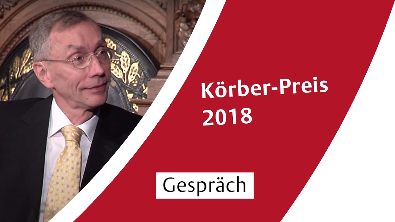 Körber-Preisträger Svante Pääbo im Gespräch mit Ranga Yogeshwar