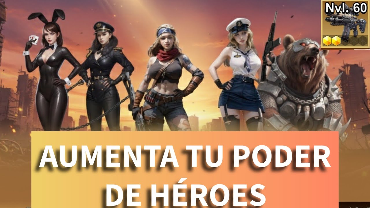 COMO SUBIR TU PODER DE HEROES LAST Z SURVIVAL SHOOTER