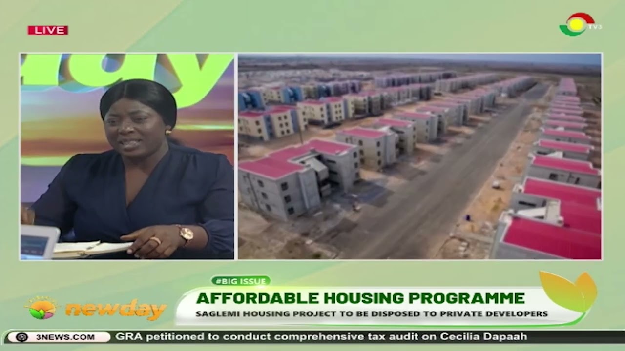 TV3Newday: Saglemi Housing Project To Be Disposed to private developers