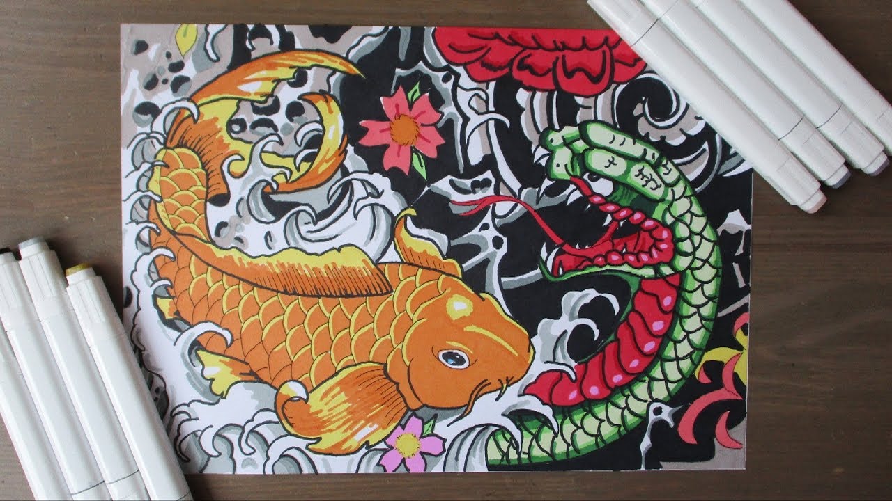 Speed Drawing /Japanese style