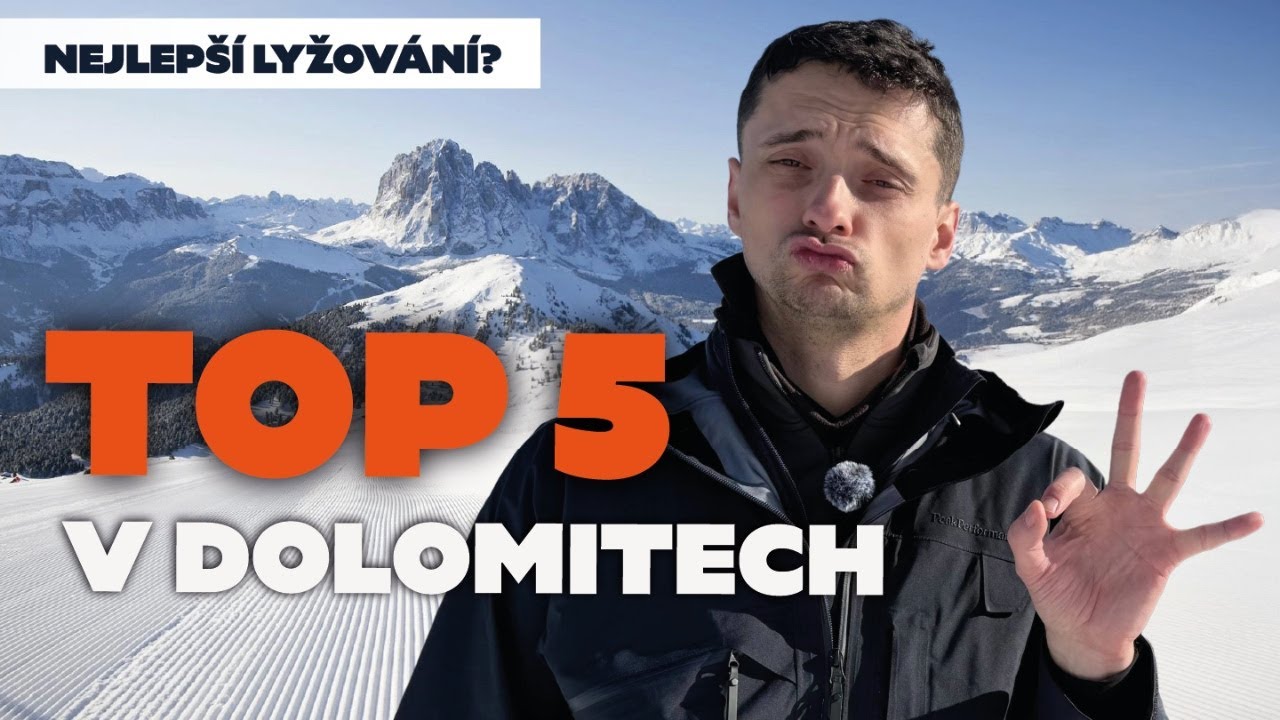 TOP 5 SKIAREÁLŮ V DOLOMITECH 🇮🇹 Je tady nejlepší lyžování v Alpách?
