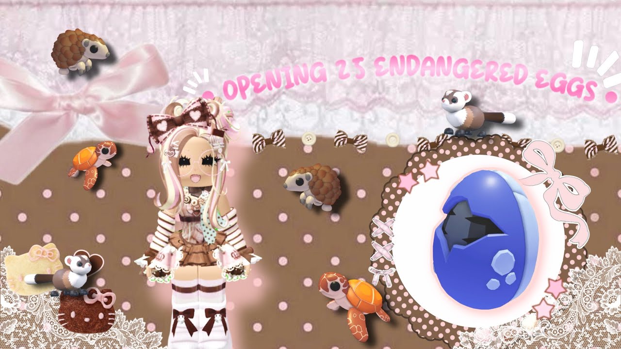 OPENING 25 ENDANGERED EGGS + one surprise egg (*^_^*) 
