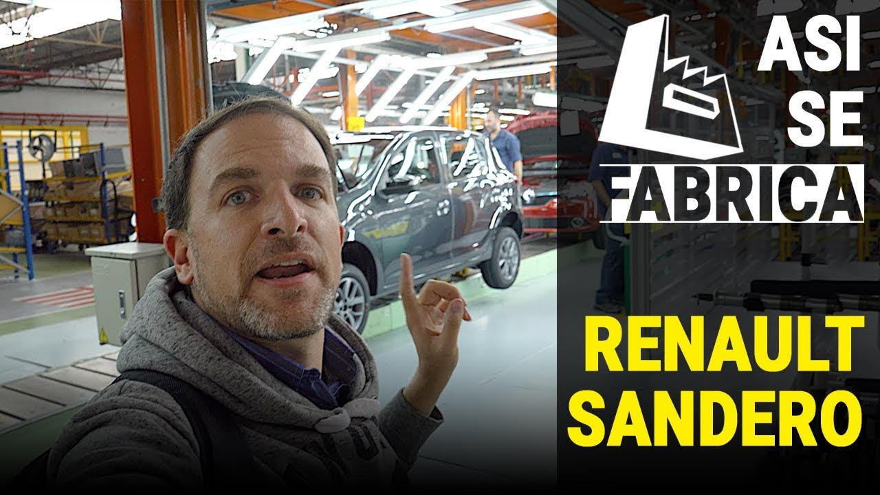 ASI SE FABRICA el RENAULT SANDERO | visitamos la Planta
