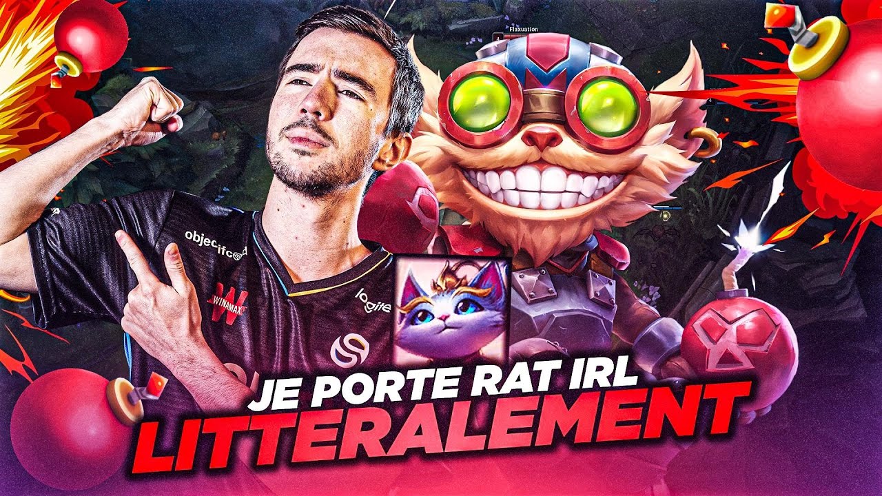 JE PORTE RAT IRL, LITTERALEMENT
