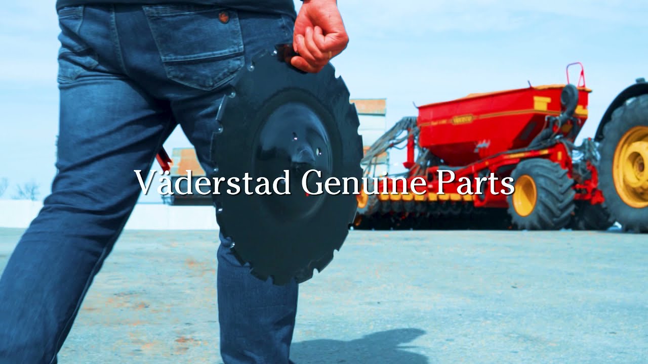 Väderstad Genuine Parts Testimonial: Discs and coulters