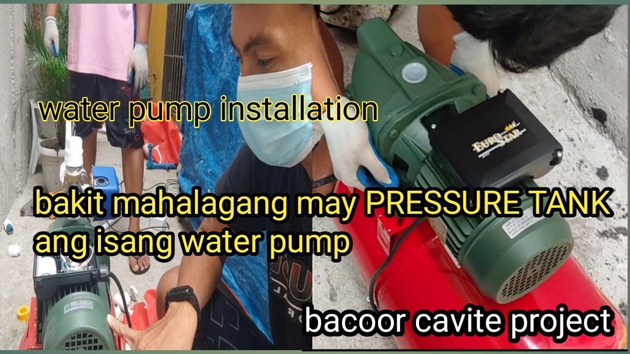 bakit dapat laging may bladder o pressure tank ang isang water pump o jetpump