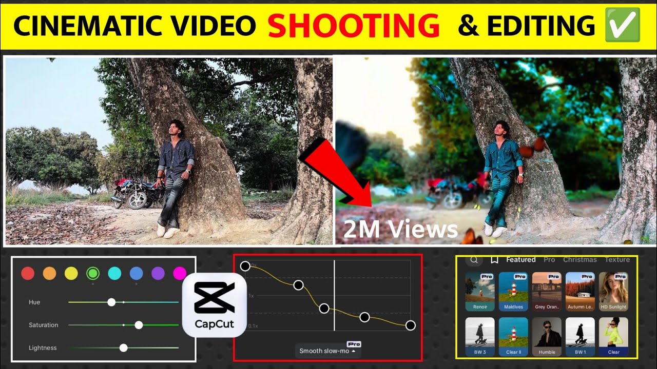 How To Create Cinematic Video 🤗| Capcut Se Video Editing Kaise Kare| Video Editing| #rahullancer 
