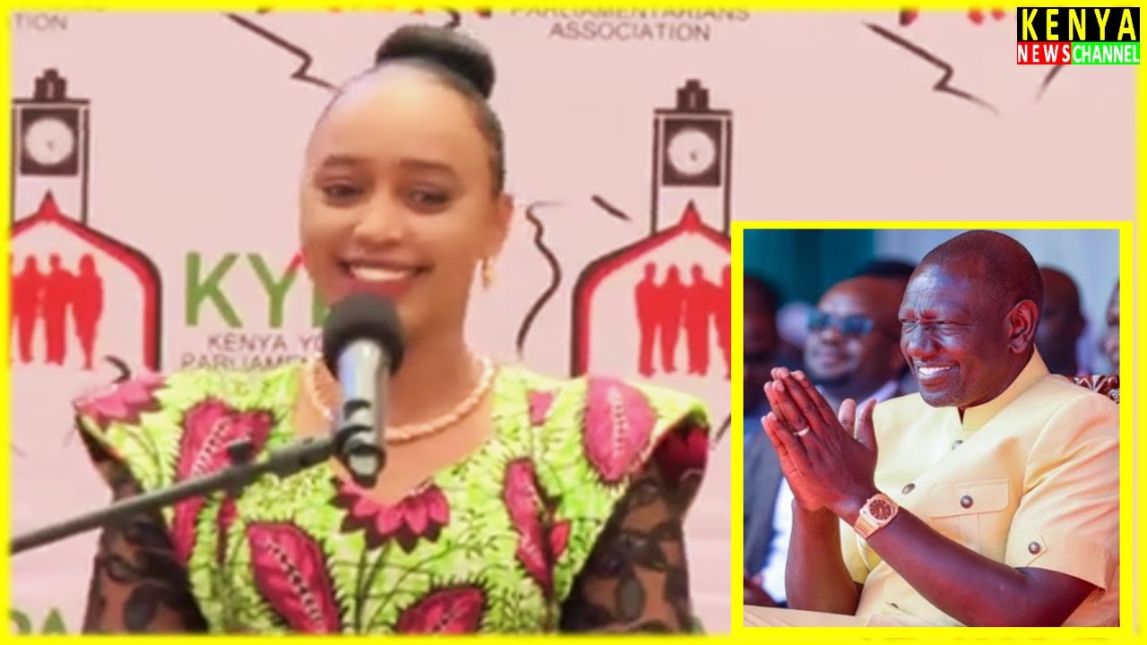 Young Senator Hezena Lemaletian impresses Ruto & Gachagua at Kenya Young Parliamentarians KYPA
