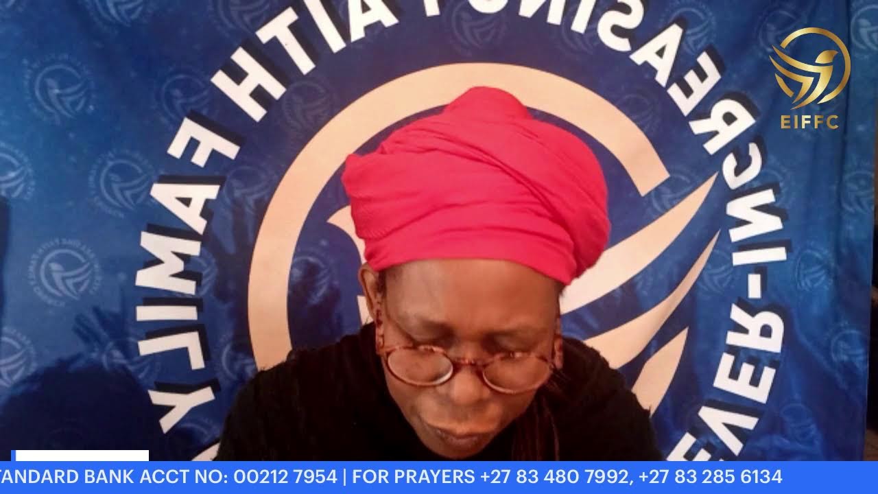 NEVER EAT BLOOD | JOIN MORNING GLOW WITH BISHOP  DR PHILOMENA OGAGBA