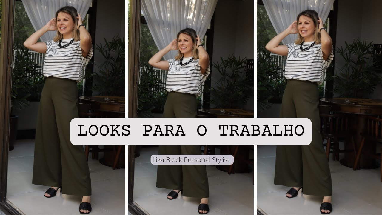 Looks B&aacute;sicos Para o Trabalho | Liza Block