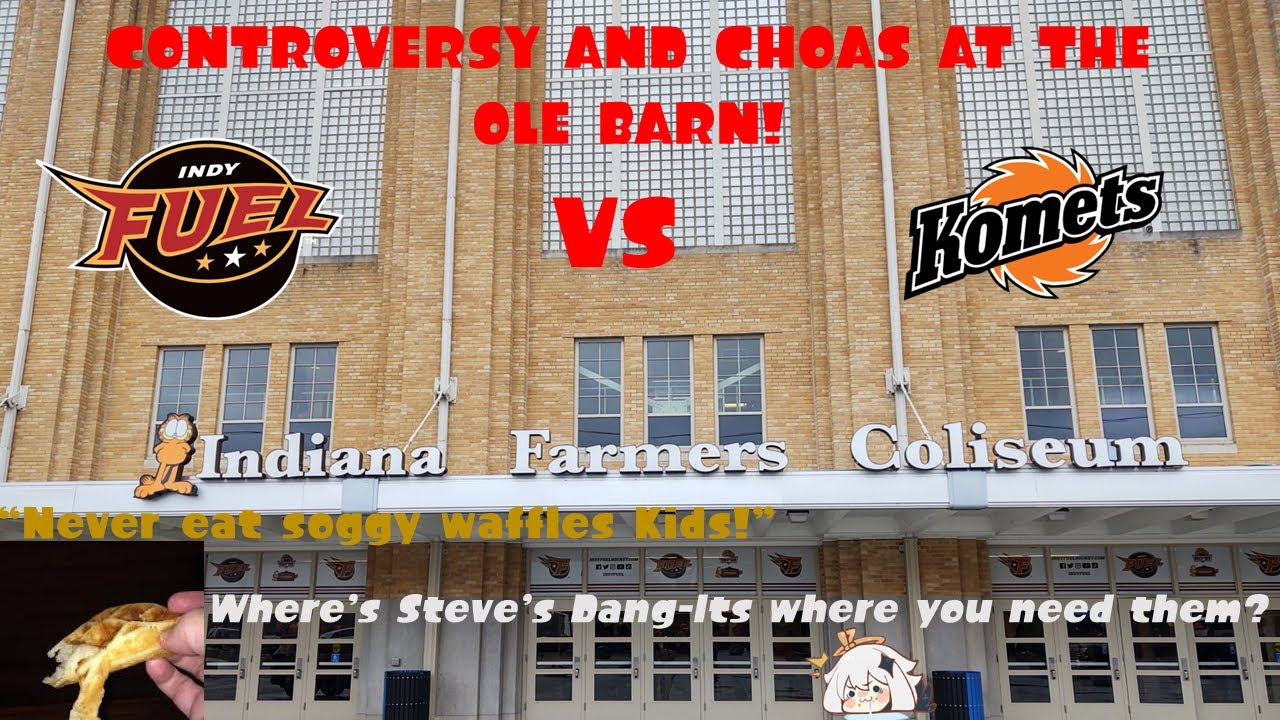 MY FAREWELL TO AN OLE BARN: Ft. Wayne Komets at Indy Fuel (December 3, 2023)