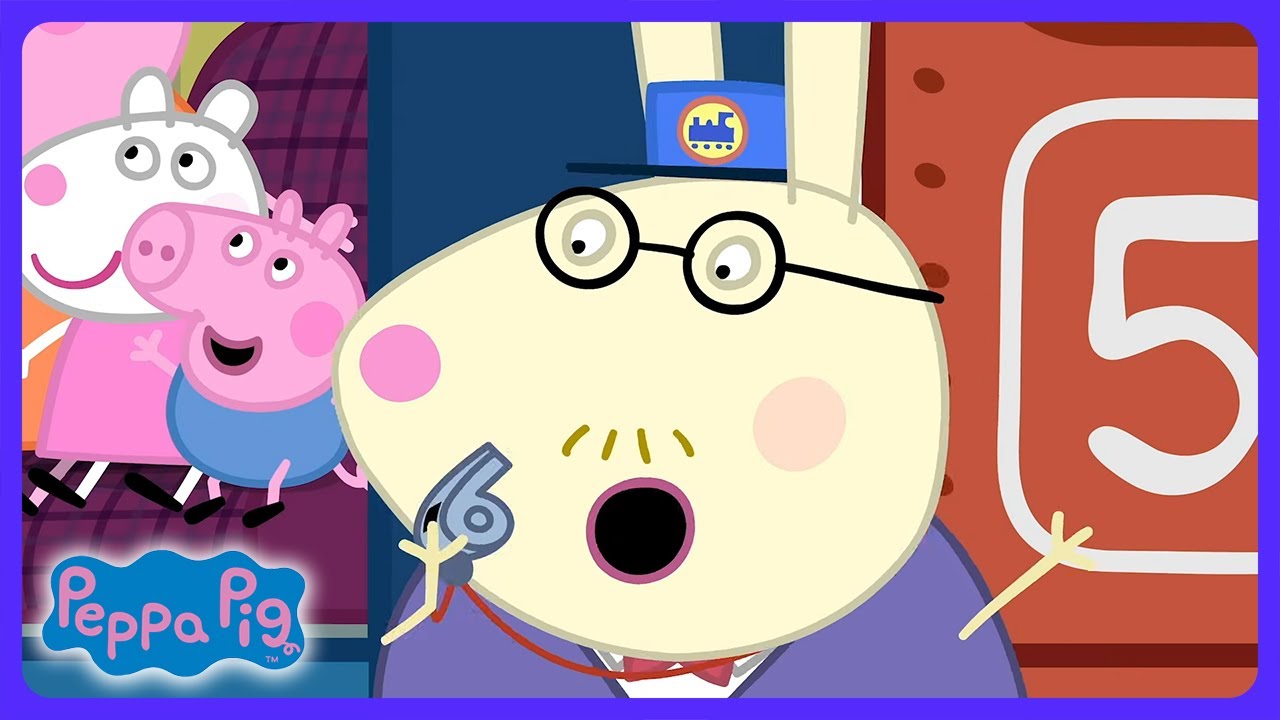 Peppa Pig - Pociąg i Stary Donald | Bajki dla dzieci | WildBrain Laboratorium Nauki