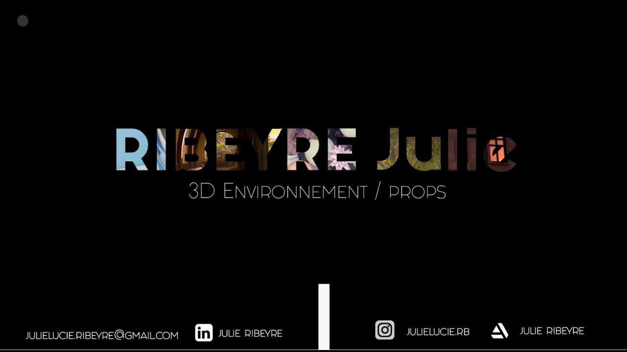 DEMOREEL 2023 ( Junior environnement et props artist 3D)