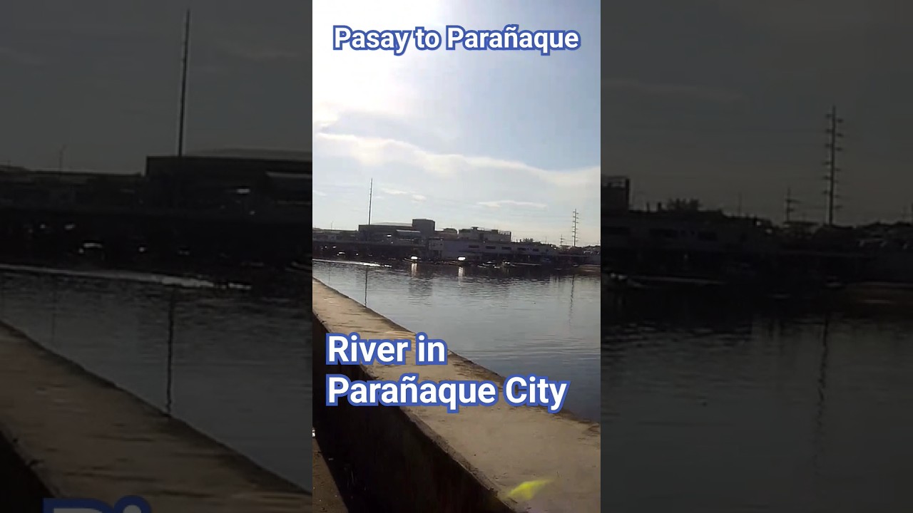 RIVER AT PARA&Ntilde;AQUE CITY #viral #trending #viralvideo #vlog #travel #highlights #everyone #drricojtv