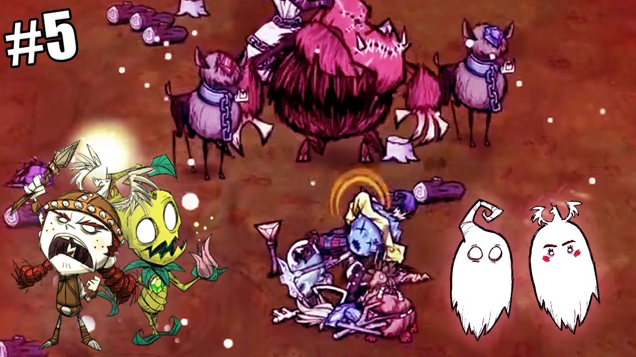 KLAUS NAS POKONAŁ... - Don't Starve BEZ Rollbacków z  @Mangetsuu  #5
