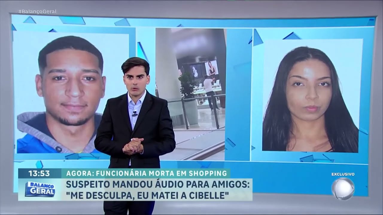 Homem que matou ex namorada em shopping confessa crime ‘Me segurei pra não fazer’