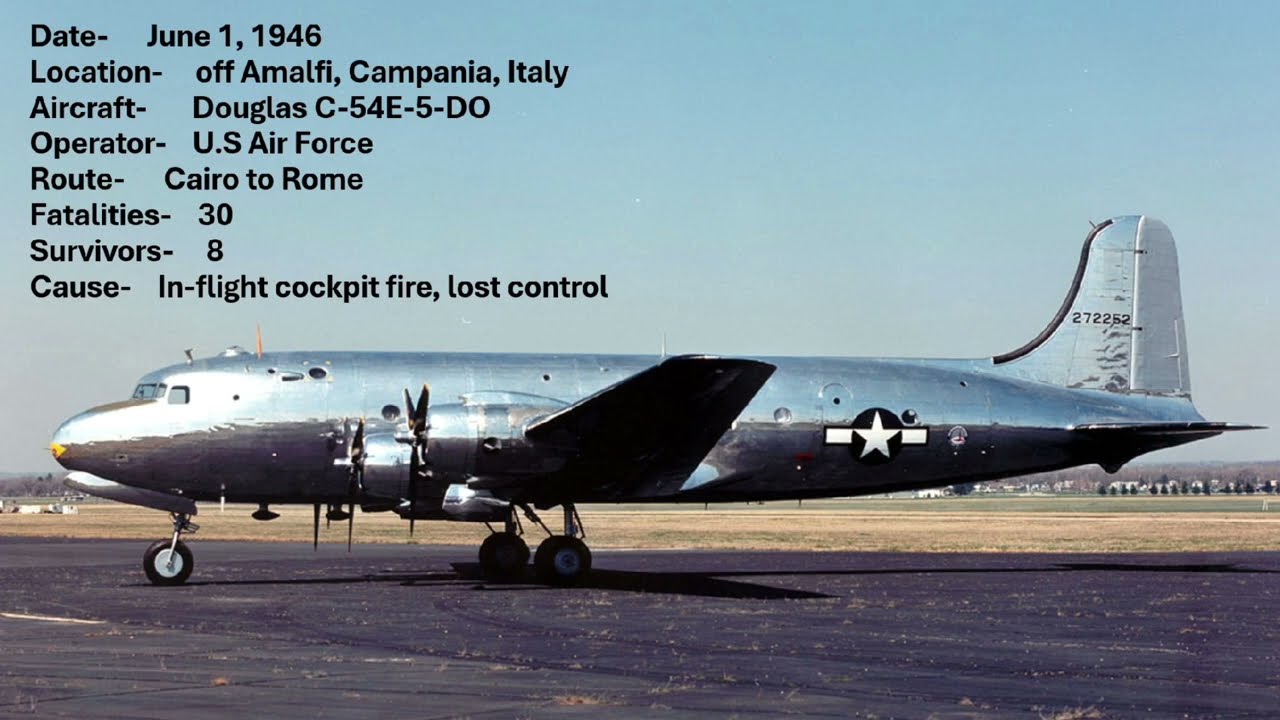 The Ten Deadliest Air Crashes of 1946