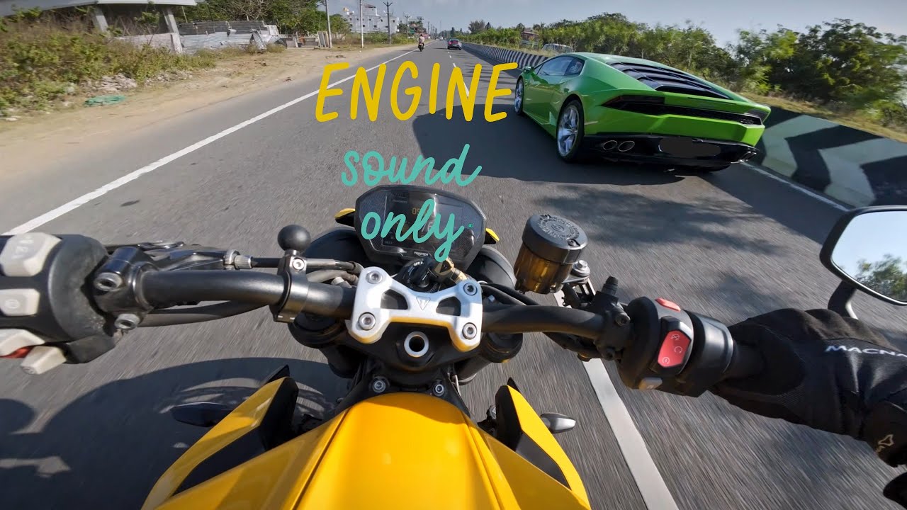 54 mins of Street Triple 765RS sound (Stock Raw)