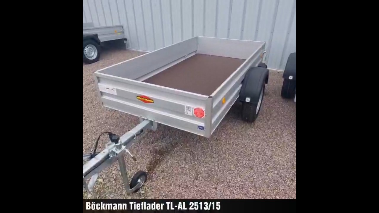 B&ouml;ckmann Tieflader Anh&auml;nger #b&ouml;ckmann #trailer #anh&auml;nger