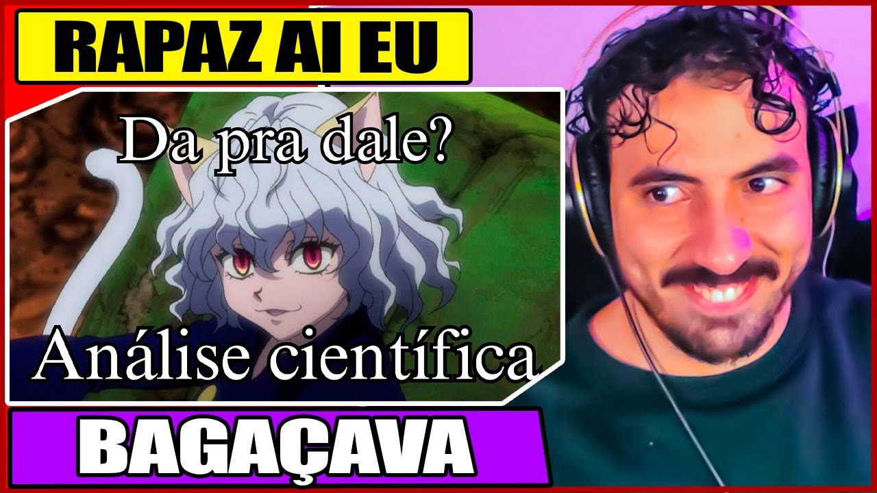 Daria pra 3sb4g4ç4r a Neferpitou? (Análise científica de Hunter × Hunter) | Leozin React