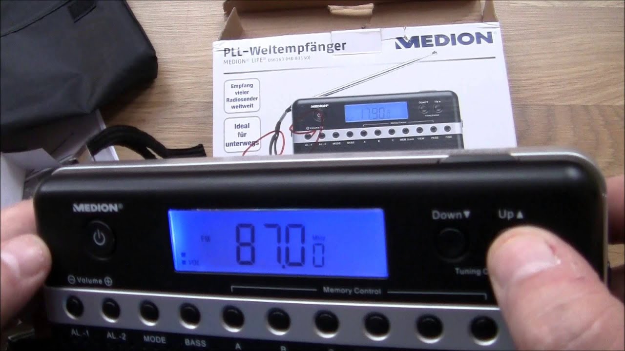 Radio Medion MD 83160 - Unboxing - Prezentacja