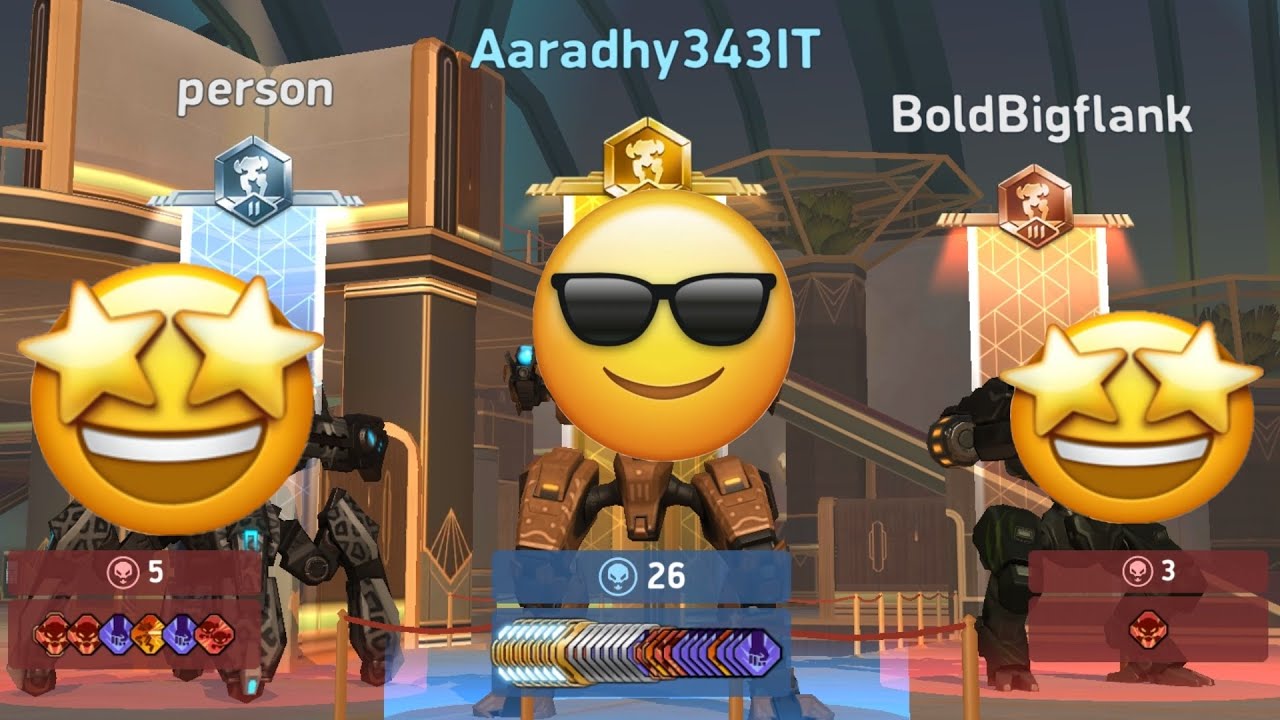 mech arena but Stalker with Arc torrent God like and MVP challenge