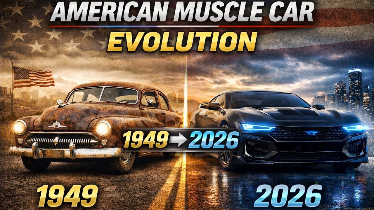 From Steel to Software: The Rise of American Cars (1949–2026)