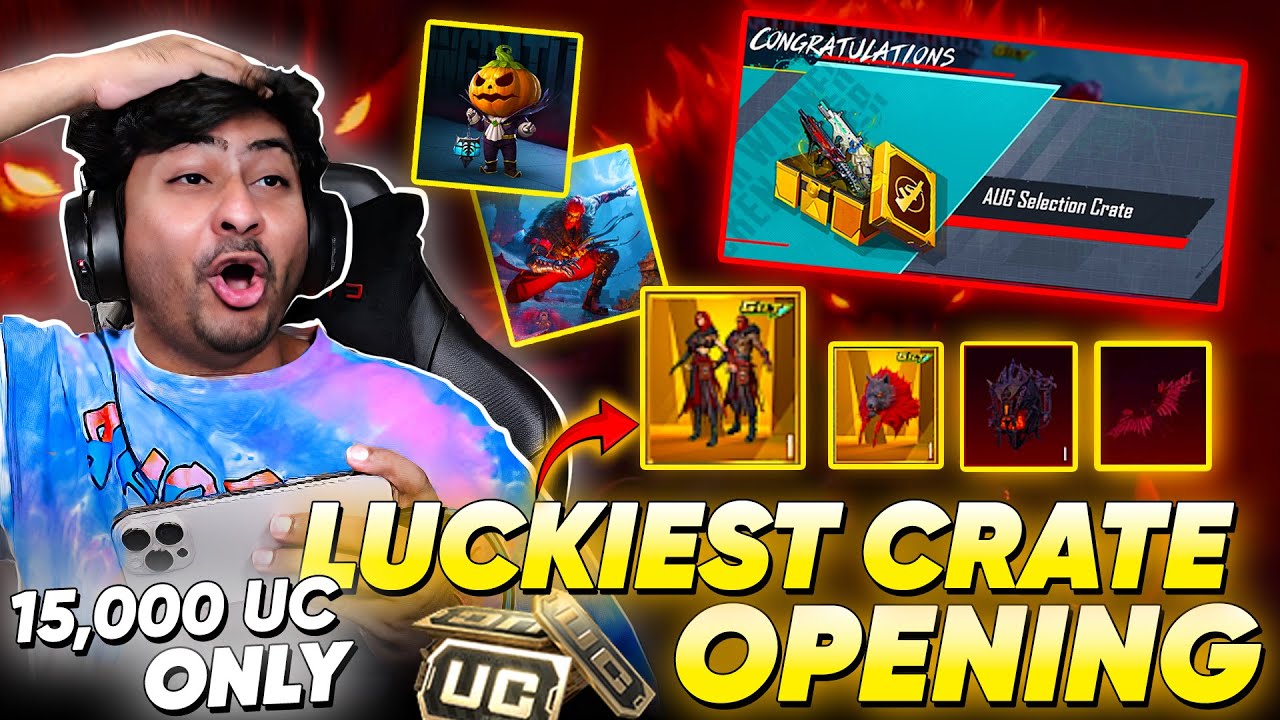 LUCKIEST CRATE OPENING - NEW BEST WOLF SET & MAXED OUT AUG