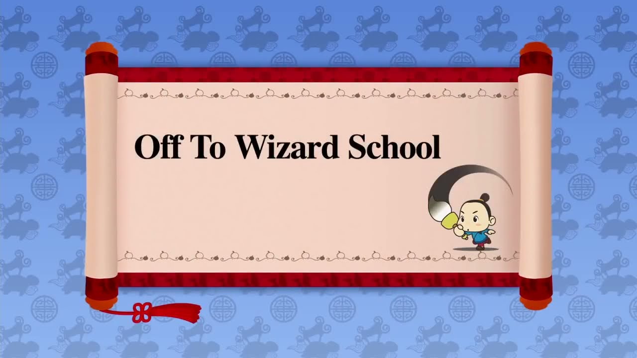Cartoon Tao episode 02 , Off to wizard school. English Dub 