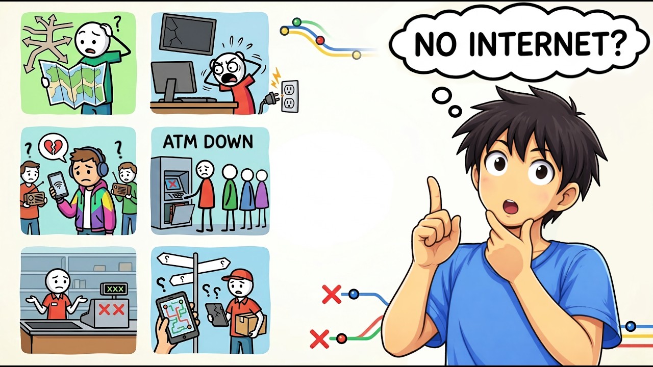 The Internet Fails Everything We Know Ends
