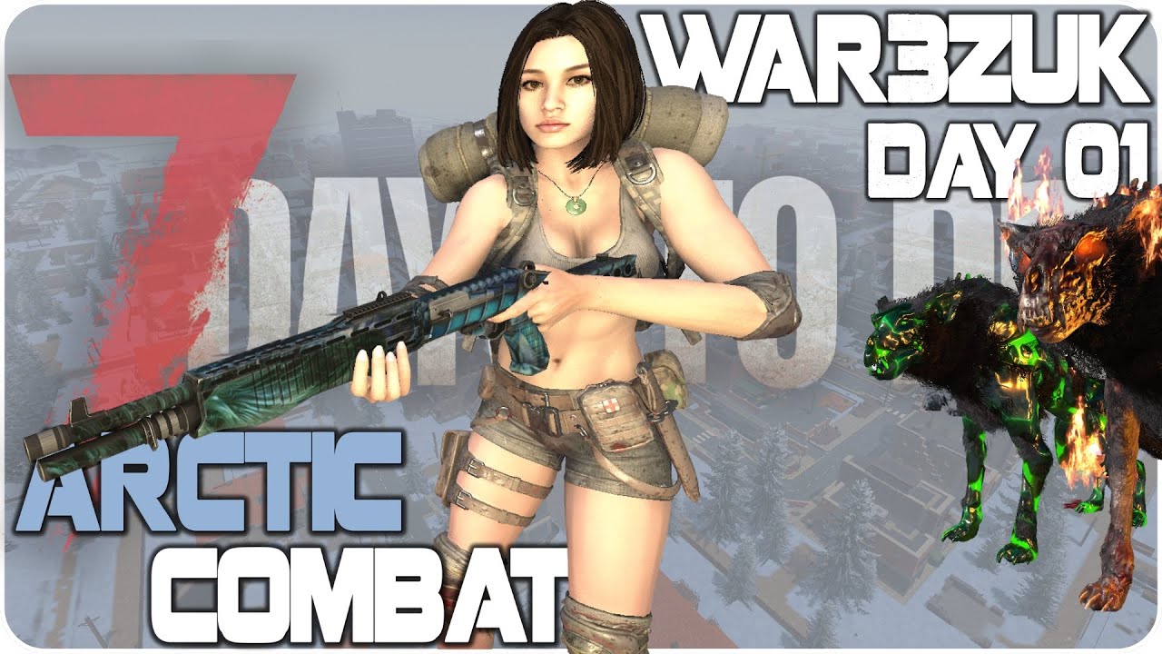 Can We Survive The Snow With STRENGTH ONLY?! | 7 Days to Die War3zuk Mod Let’s Play