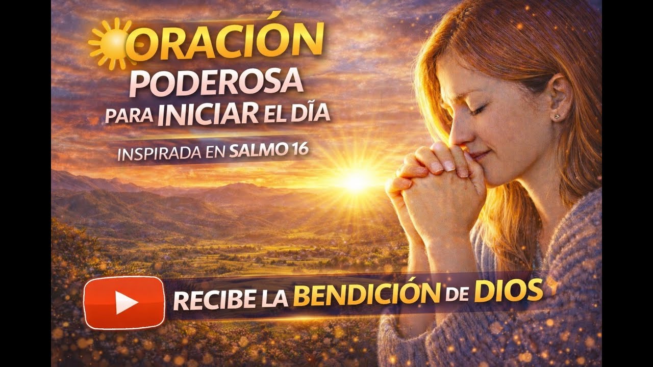 ORACIÓN MARAVILLOSA PARA INICAR EL DÍA