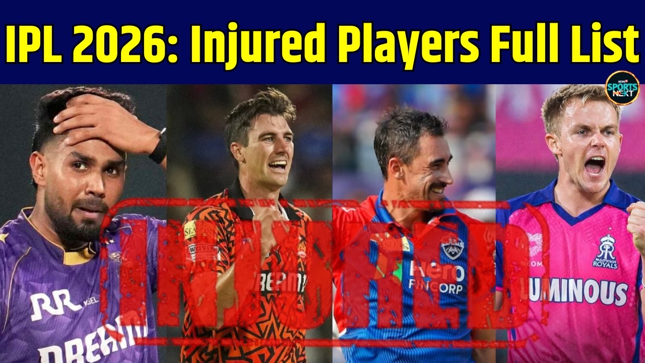 IPL 2026: Injured Players Full List Of All Teams | Harshit Rana | Pat Cummins | CSK | SportsNext
