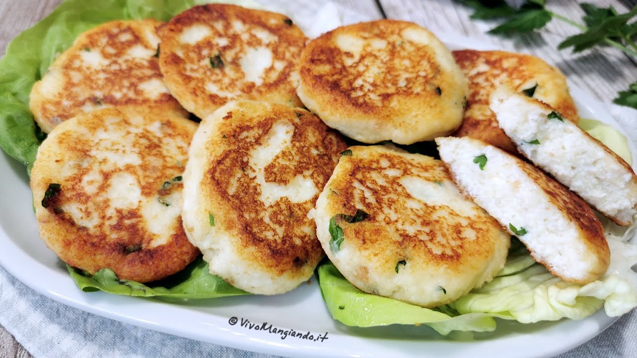 Frittelle di ricotta salate. Facili, buone e delicate