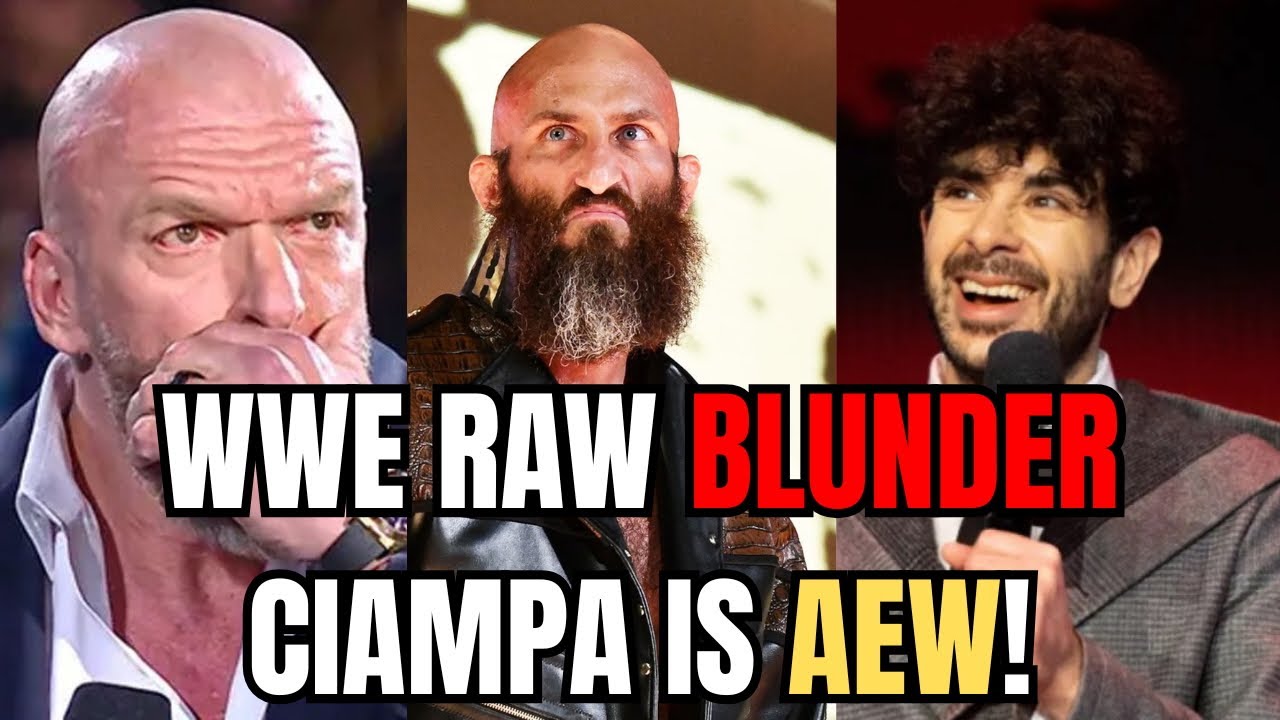WWE had an AWFUL final AJ Styles Match on RAW! Tomosso Ciampa IS HERE!