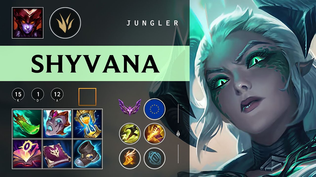 Shyvana Jungle vs Viego - EUW Master Patch 26.03