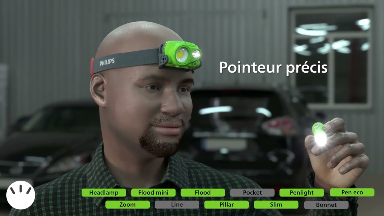 PHILIPS XPERION 3000 - Un éclairage de qualité pour bien travailler