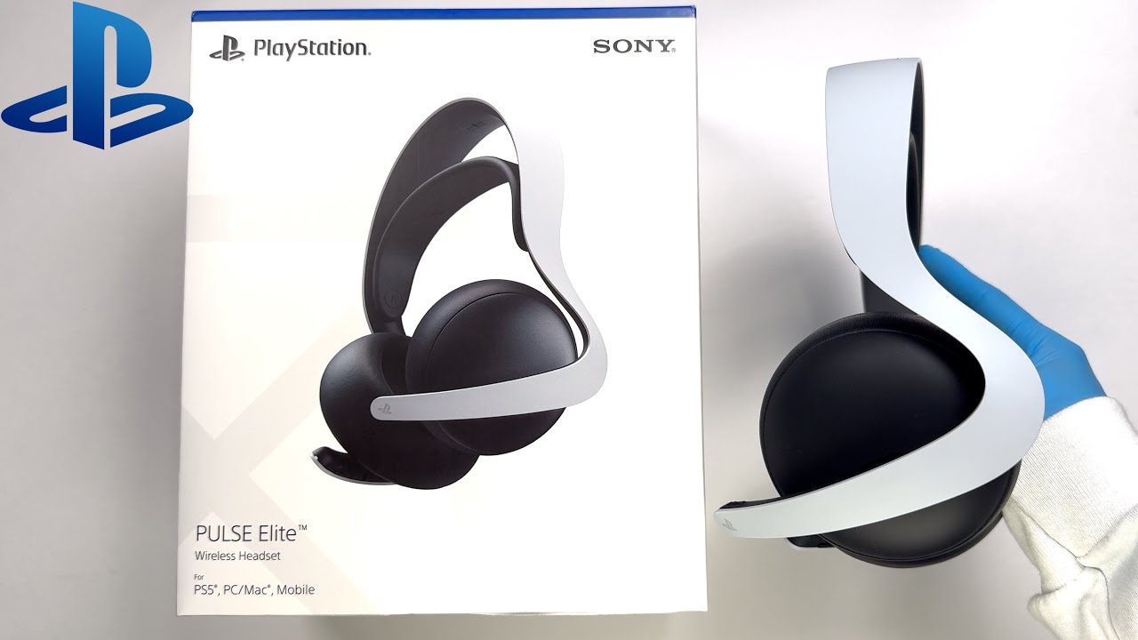 New Unboxing ASMR [4K] - Sony PlayStation Pulse Elite Wireless Headset
