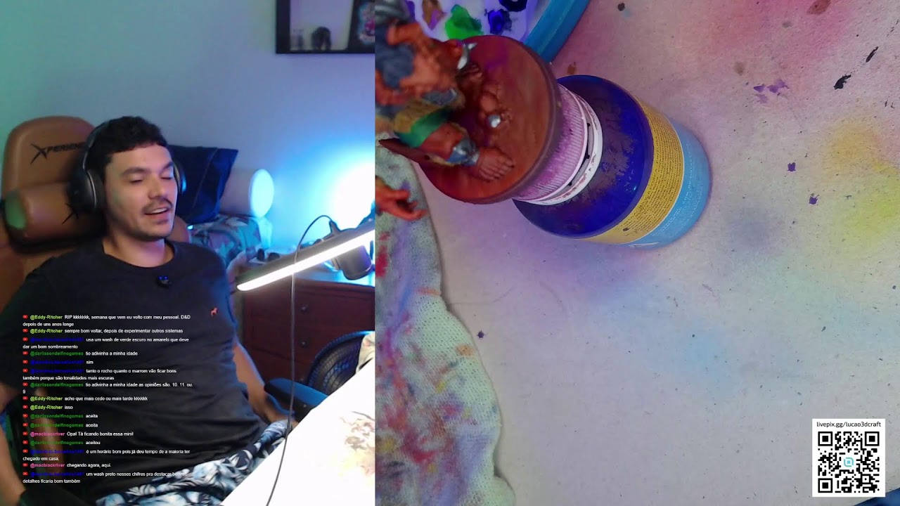 Pintando Mini do Caramunhão/Balrog??? - Lucão 3D Craft