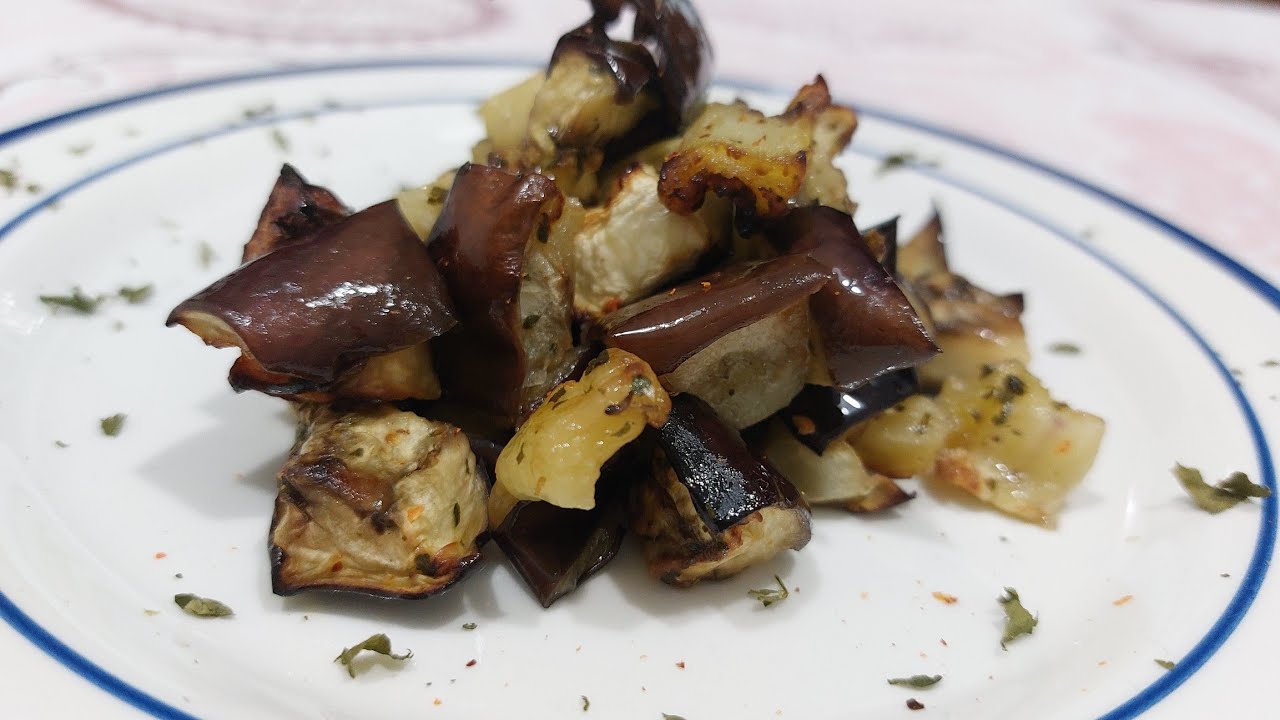 MELANZANE A FUNGHETTO NON FRITTE /AIR FRYER